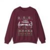 🏓🎄 Table Tennis Ugly Christmas Sweatshirt – Serve Up the Holiday Spirit