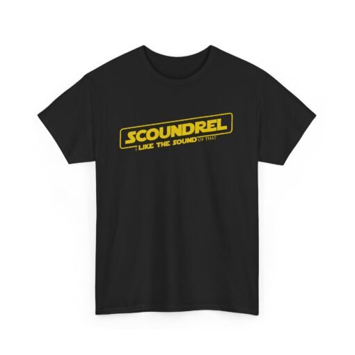 😏🚀 Scoundrel? I Like the Sound of That Unisex T-Shirt – Charm in Every Stitch