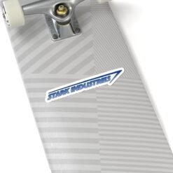 Alternative view of 🛠️🔴 Stark Industries Indoor Sticker – Sleek, Smart, and Superhero-Approved