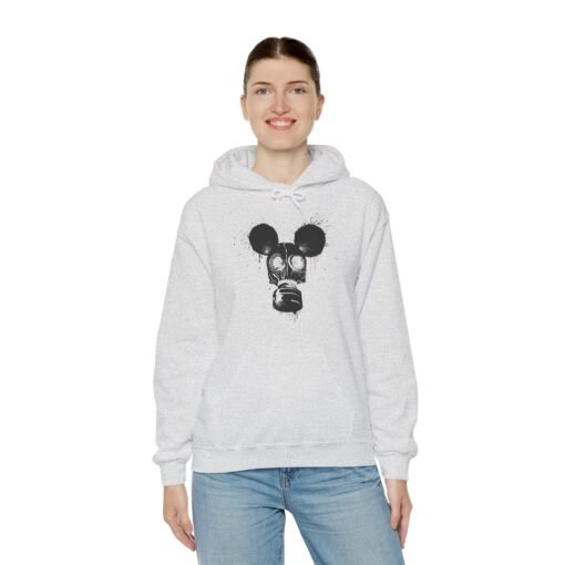 🐭☣️ Gas Mask Mouse Unisex Hoodie – Strange Style, Maximum Comfort - Image 8