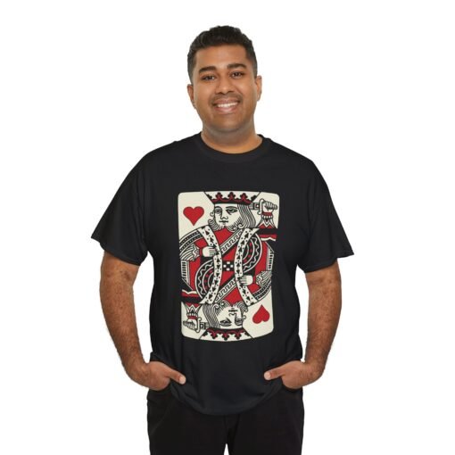 ♥️👑 King of Hearts Unisex T-Shirt – Rule Your Style - Image 7