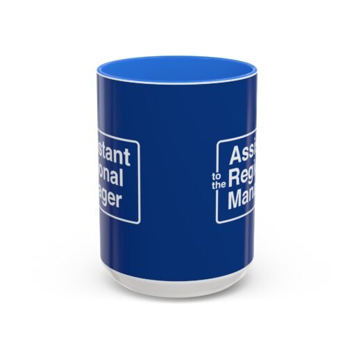 📛☕ Assistant to the Regional Manager Accent Mug – Sip Like It’s a Corporate Power Move - Image 25