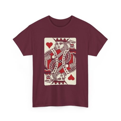 ♥️👑 King of Hearts Unisex T-Shirt – Rule Your Style - Image 12