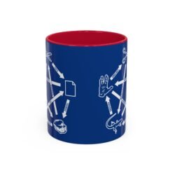 Alternative view of ☕🖖🪨📄✂️🦎 Rock Paper Scissors Lizard LLAP Color Accent Mug – Sip Long and Prosper