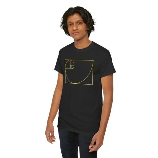 📐 Golden Ratio Spiral Unisex T-Shirt – Where Math Meets Aesthetic - Image 6