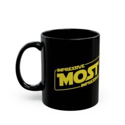 Alternative view of ☕🖤 Impressive, Most Impressive Black Mug – Sip Like Darth Vader Would