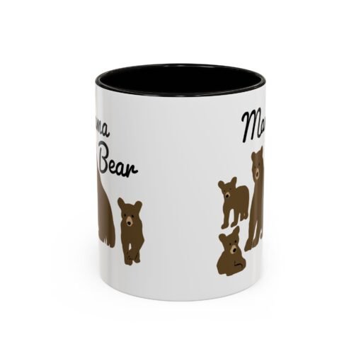 🧸 Mama Bear Color Accent Mug – Fierce Sips, Cozy Vibes - Image 5