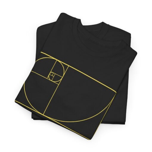 📐 Golden Ratio Spiral Unisex T-Shirt – Where Math Meets Aesthetic - Image 2
