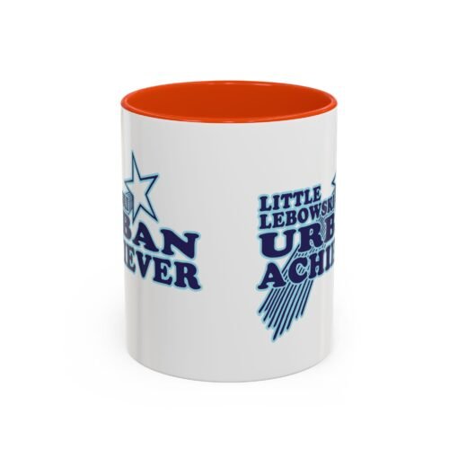 🎳 Little Lebowski Urban Achievers Accent Mug – Sip Like a True Believer - Image 33