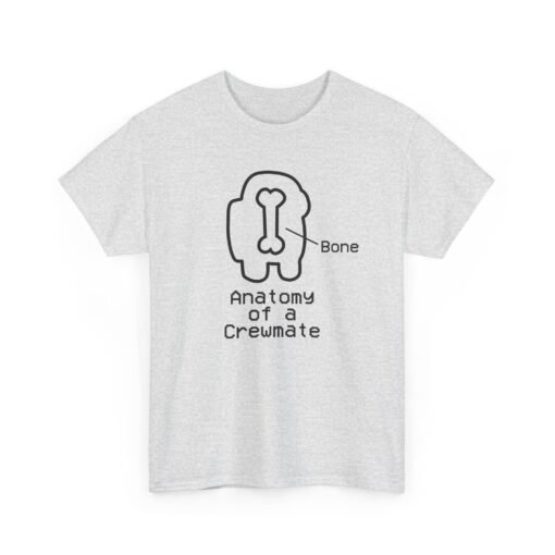 🔍🩻 Anatomy of a Crewmate Unisex T-Shirt – One Bone. Endless Mystery. - Image 12