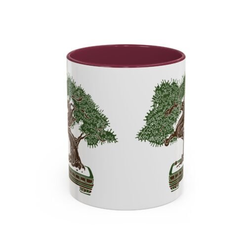 🌳 Bonsai Tree Accent Mug – Sip in Stillness - Image 29