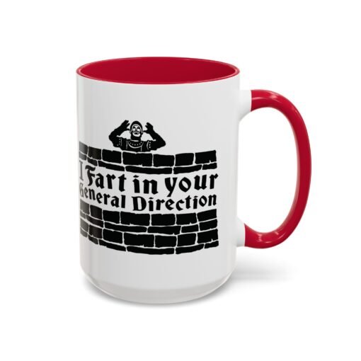💨 I Fart in Your General Direction Accent Mug – Sip with a Side of Sarcasm - Image 86