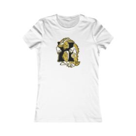 🦡💛 House of Badger Women’s Cotton T-Shirt – Loyal Style with a Magical Touch