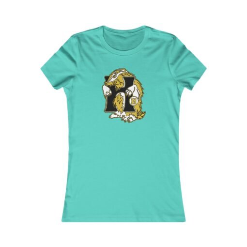 🦡💛 House of Badger Women’s Cotton T-Shirt – Loyal Style with a Magical Touch - Image 7