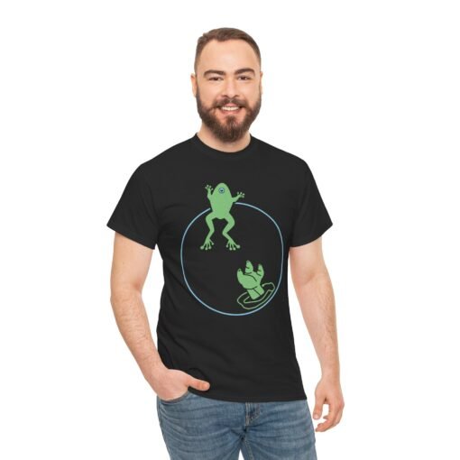 🐸🌌👶 Reach for the Froggy Unisex T-Shirt – The Snack Side is Strong - Image 4