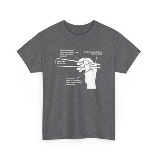🥢📘 Chopsticks 101 Unisex T-Shirt – Master the Art, One Bite at a Time - Image 18