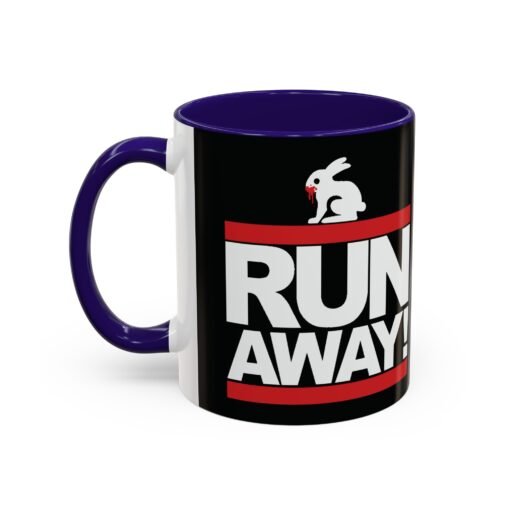 🐇 RUN AWAY Accent Color Mug – Monty Python Mayhem with Every Sip - Image 12