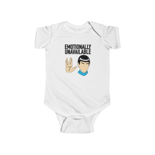🖖👶 Emotionally Unavailable Baby Bodysuit – Too Small for Feelings, Too Cute to Handle - Image 4