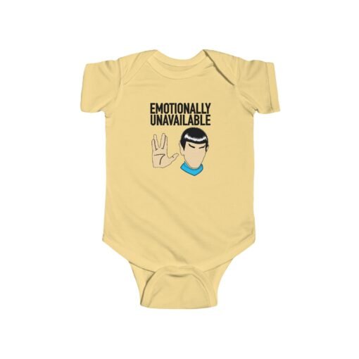 🖖👶 Emotionally Unavailable Baby Bodysuit – Too Small for Feelings, Too Cute to Handle - Image 6