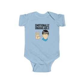 🖖👶 Emotionally Unavailable Baby Bodysuit – Too Small for Feelings, Too Cute to Handle