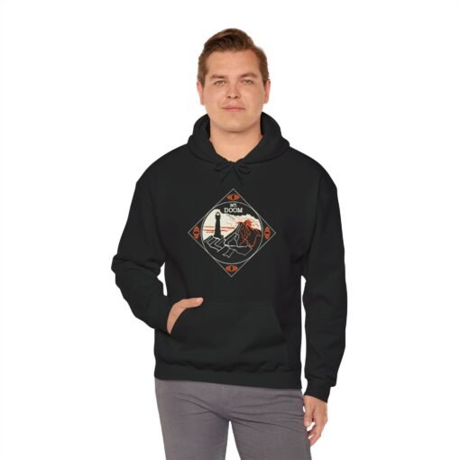 🔥 Mount Doom & Eye of Sauron Unisex Hoodie – Power, Style, and Shadow - Image 8