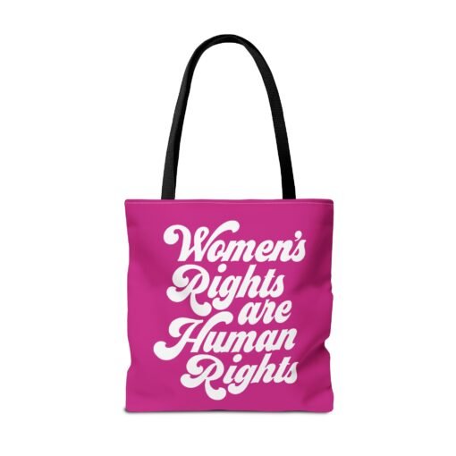 ✊💜 Women's Rights Are Human Rights Tote Bag – Equality On Your Shoulder - Image 10