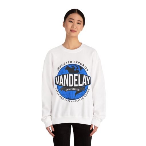 🏢 Vandelay Industries Unisex Sweatshirt – Importing. Exporting. Comfort. - Image 2