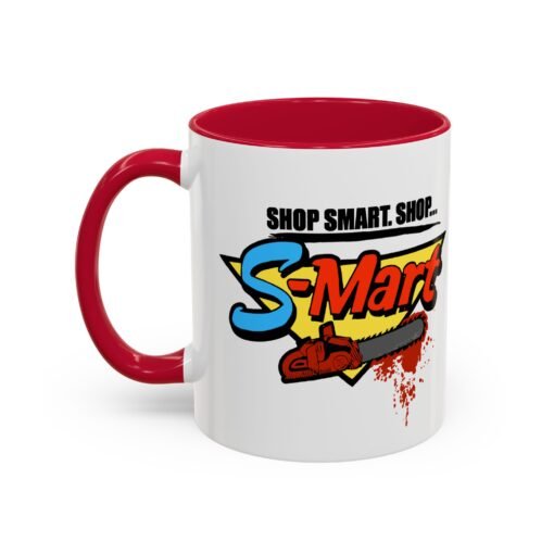 ☕️ Shop Smart... Shop S-Mart Color Accent Mug – Groovy Sips Start Here - Image 44