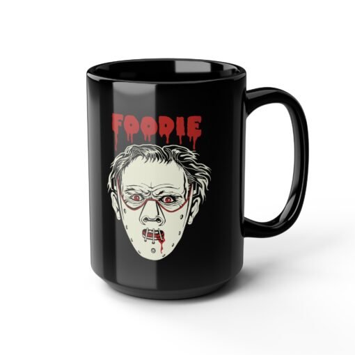 ☕ "Foodie" Black Mug – Sip with a Taste for the Twisted - Image 12