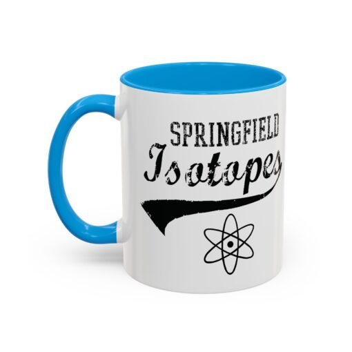 ⚾ Springfield Isotopes Accent Mug – Power Up Your Morning, Homer-Style - Image 24