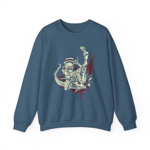 👶👽 Dancing Baby Xenomorph Unisex Sweatshirt – Alien Moves, Earthly Comfort - Image 15