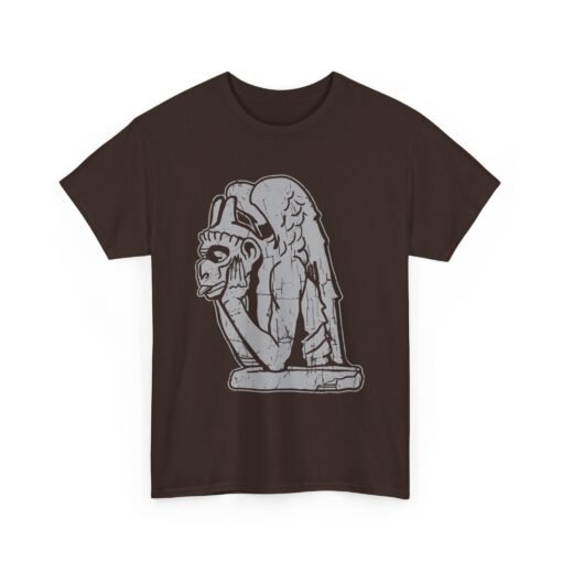 🗿🌙 Gargoyle Gaze Unisex T-Shirt – Stone Cold Guardian Style - Image 14