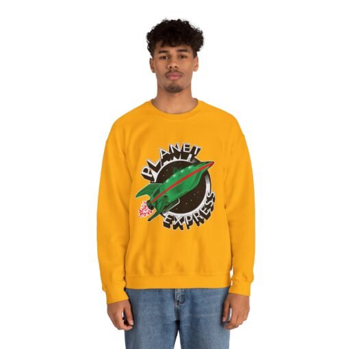 🚀 Planet Express Unisex Sweatshirt – Intergalactic Comfort, Futurama Style - Image 3