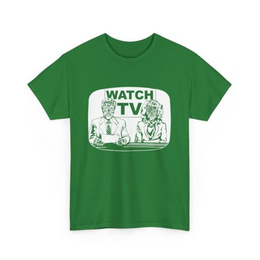 📺👽 Watch TV Unisex T-Shirt – Inspired by They Live, Powered by Paranoia - Image 13
