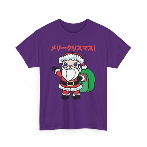 🎄 Kawaii Santa Unisex T-Shirt – メリークリスマス with Extra Cute - Image 20