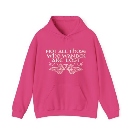 🌿 Not All Those Who Wander Are Lost Unisex Hoodie – For the True Adventurer - Image 20