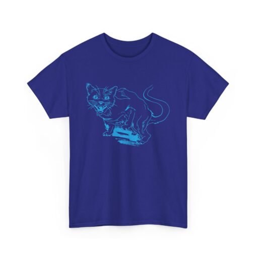🐾🖤 Hissing Black Cat Unisex T-Shirt – Fierce, Feline, and Full of Attitude - Image 16