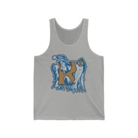 🦅 House of Eagle Unisex Jersey Tank Top – Smart Style, Cool Comfort