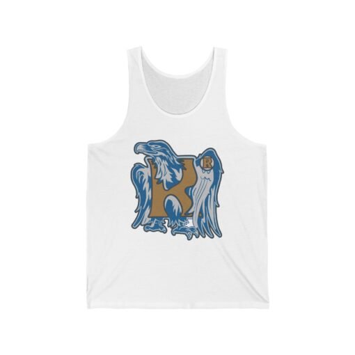 🦅 House of Eagle Unisex Jersey Tank Top – Smart Style, Cool Comfort - Image 3