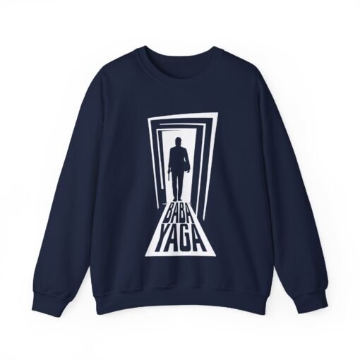 🖤🔫 Baba Yaga Unisex Sweatshirt – Fear the Shadow - Image 10