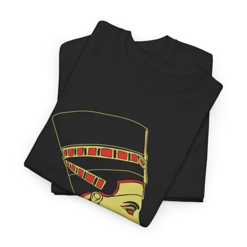 Nefertiti | Unisex | Heavy Cotton | T-Shirt | Egyptian Queen | Historical | Art - Image 3