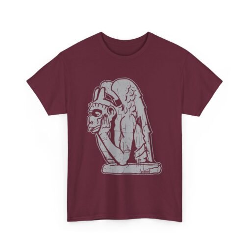 🗿🌙 Gargoyle Gaze Unisex T-Shirt – Stone Cold Guardian Style - Image 13