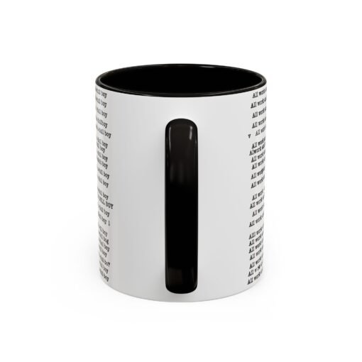 ☕ All Work and No Play Color Accent Mug – A Sip of Madness - Image 7