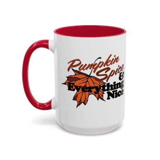 🎃☕ Pumpkin Spice & Everything Nice Accent Mug – Sip into Autumn - Image 40