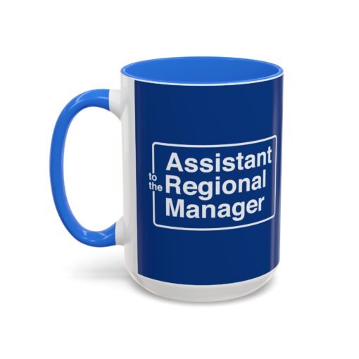 📛☕ Assistant to the Regional Manager Accent Mug – Sip Like It’s a Corporate Power Move - Image 28