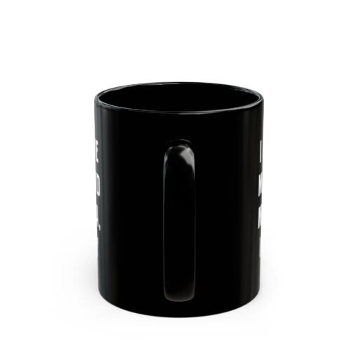 ☕ My Bed & My Momma Black Mug – The Ultimate Mood in a Mug - Image 5