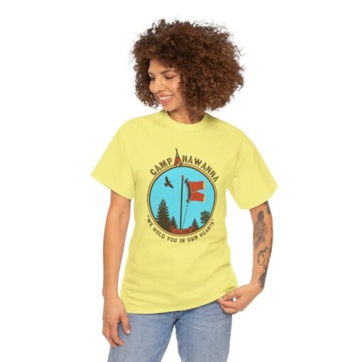 🩲🏕️ Camp Anawanna Unisex T-Shirt – Summer Nostalgia at Full Mast - Image 3