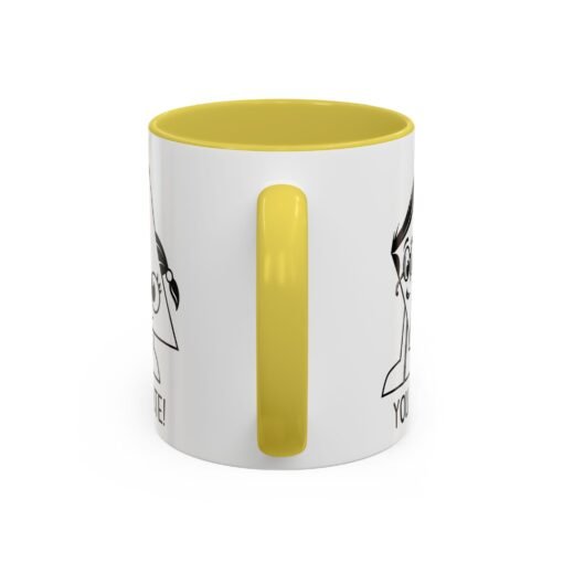 🔺 You Are Acute – Color Accent Mug (11 or 15 oz) 😄 - Image 4