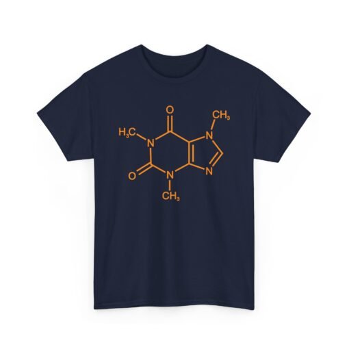 ☕🧪 Caffeine Molecule Unisex T-Shirt – Fuel Your Brain in Style - Image 18