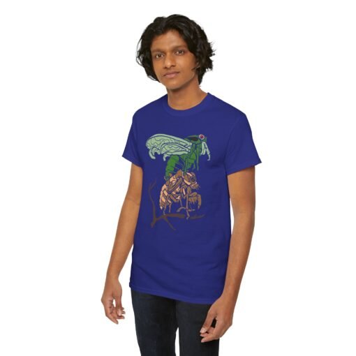 🐛 Molting Cicada Unisex T-Shirt – Transform in Style - Image 6